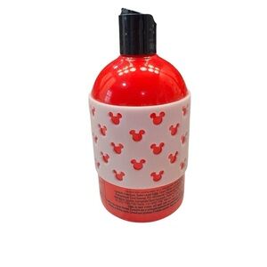 Disney Red Mickey Mouse Bubble Bath Container-Empty